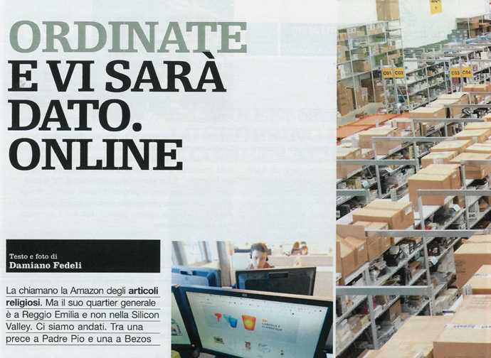 O artigo publicado no “Il Venerdì di Repubblica”